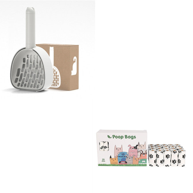 Cat Litter Scoop Plastic Cats Poop Scoop-8