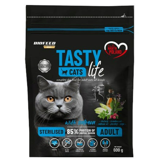 Cat food Biofeed Tasty Cats Life Salmon-0